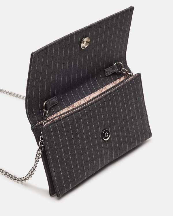 JULIANA BAG GRAY PINSTRIPE - Image 5