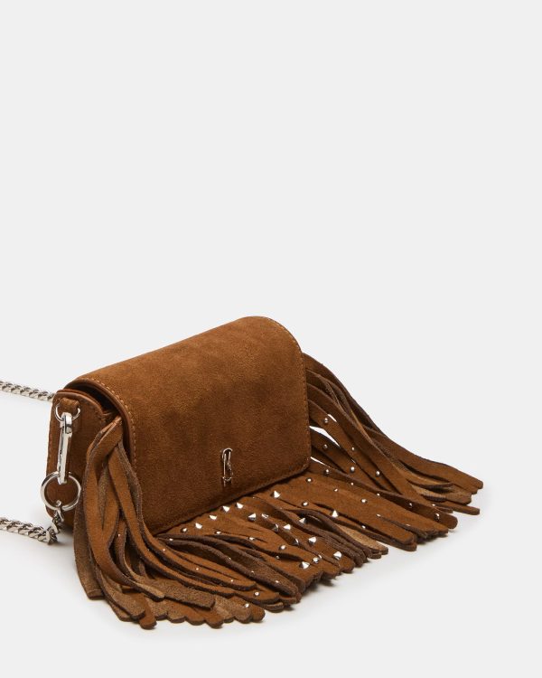 CASSIDY BAG TAN SUEDE - Image 5