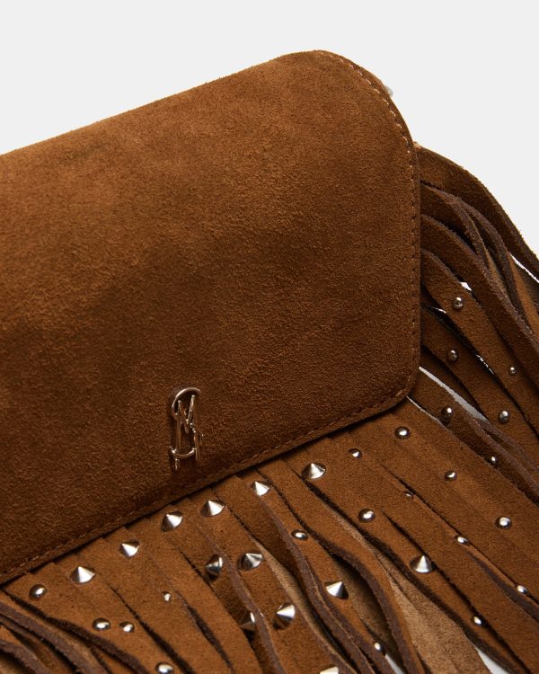 CASSIDY BAG TAN SUEDE - Image 3