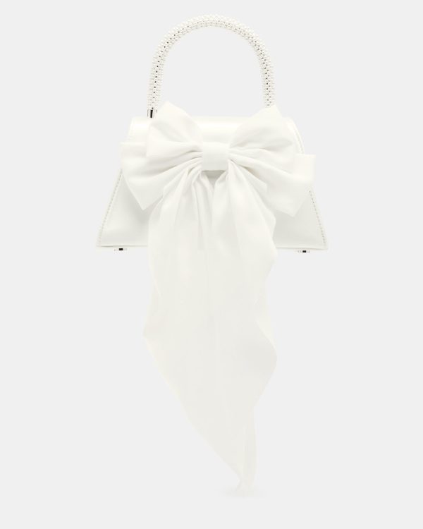 COSETTE BAG WHITE SATIN - Image 3