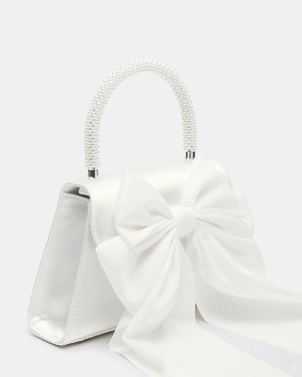 COSETTE BAG WHITE SATIN - Image 5