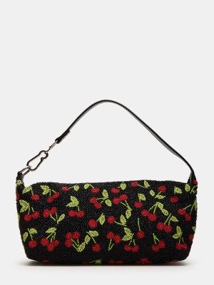 EMERSYN BEADED BAG BLACK MULTI