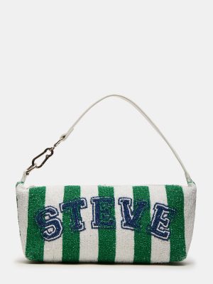 EMERSYN BEADED BAG GREEN MULTI