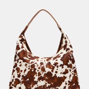 FARA BAG BROWN COW PRINT