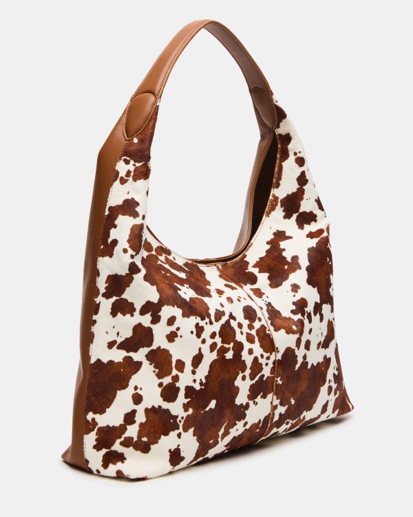 FARA BAG BROWN COW PRINT - Image 4