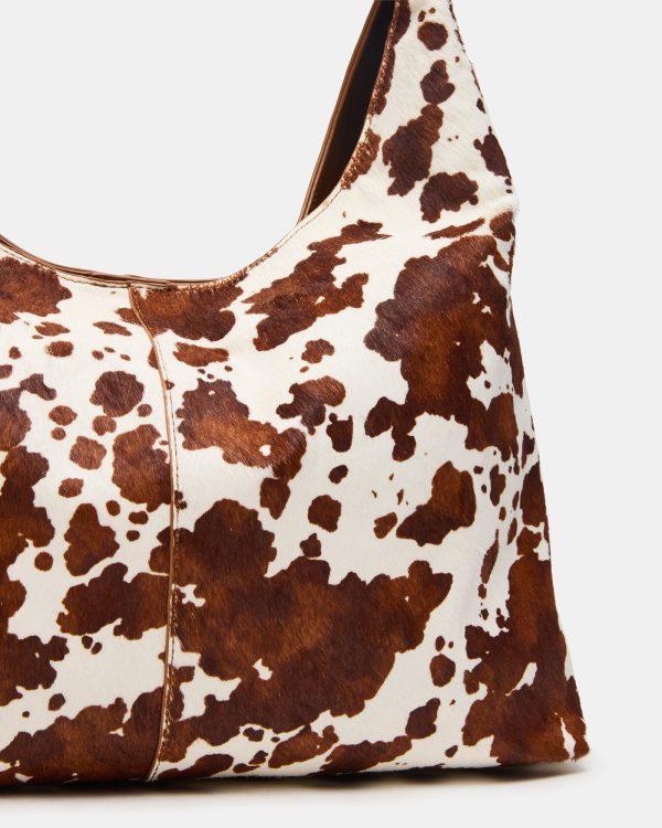 FARA BAG BROWN COW PRINT - Image 3