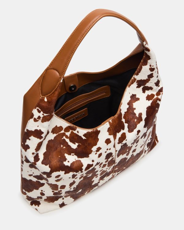 FARA BAG BROWN COW PRINT - Image 5