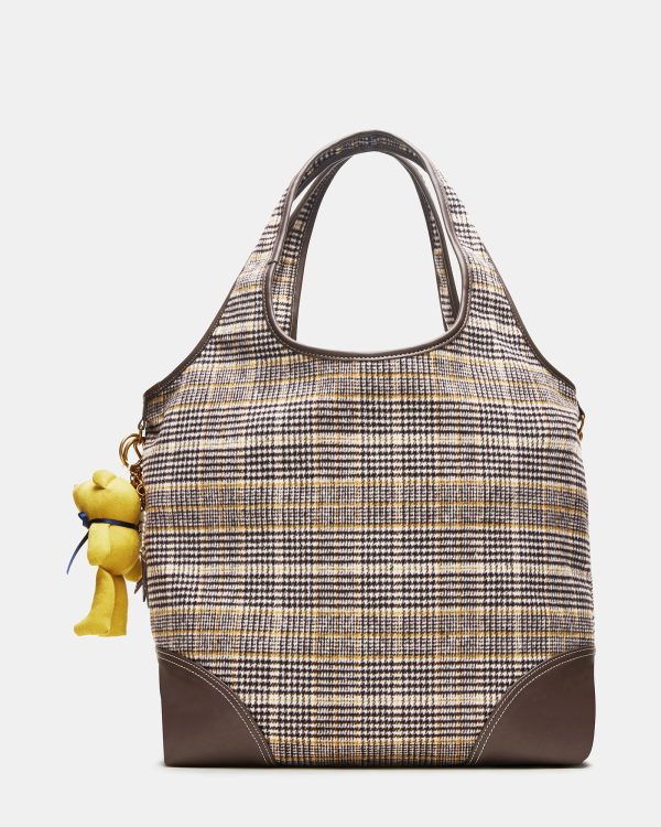 GRUNGY BAG PLAID BROWN MULTI - Image 6