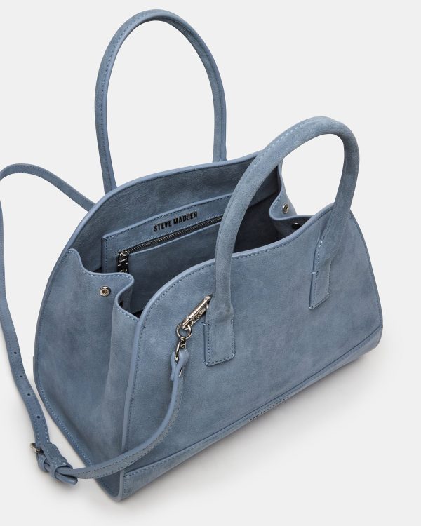 HADLEE BAG BABY BLUE SUEDE - Image 5