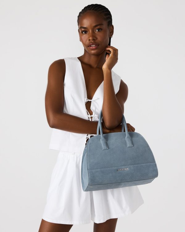 HADLEE BAG BABY BLUE SUEDE - Image 2