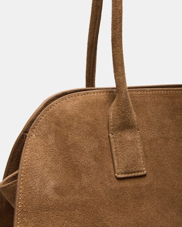HEIDEE BAG COGNAC SUEDE - Image 3