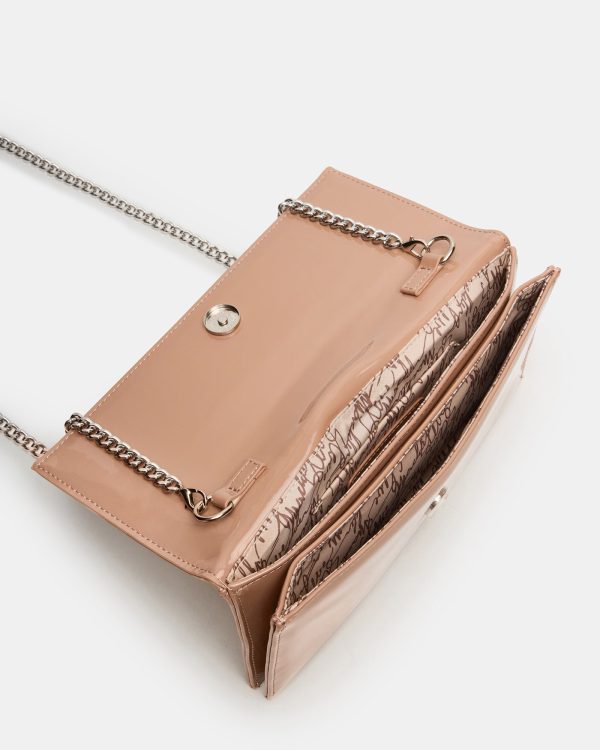 JULIANA BAG BLUSH PATENT - Image 5