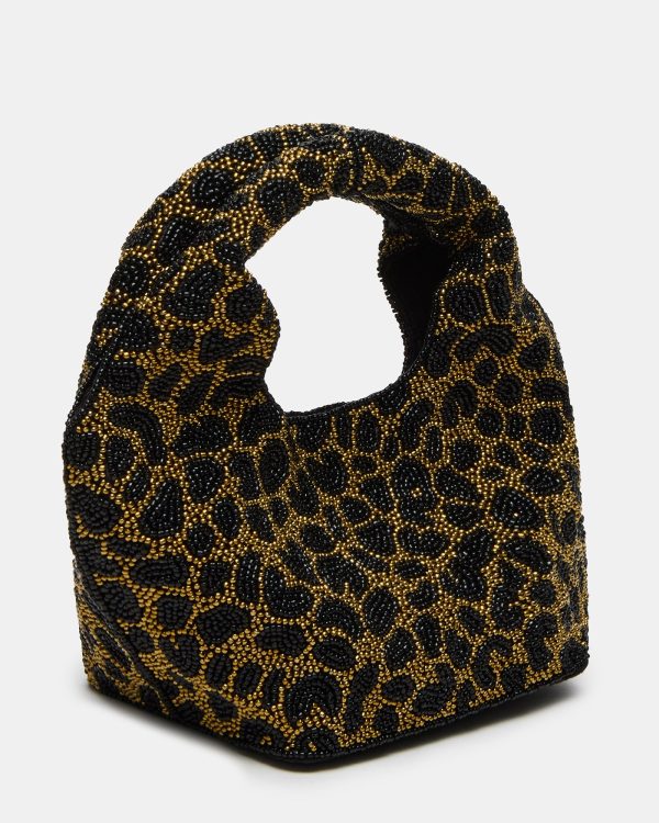 KINSLEY BEADED BAG LEOPARD - Image 3