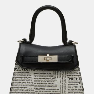 MADLYN BAG BLACK/WHITE