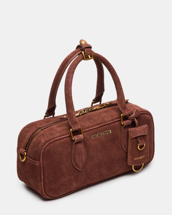 MERIT BAG CHESTNUT SUEDE - Image 3