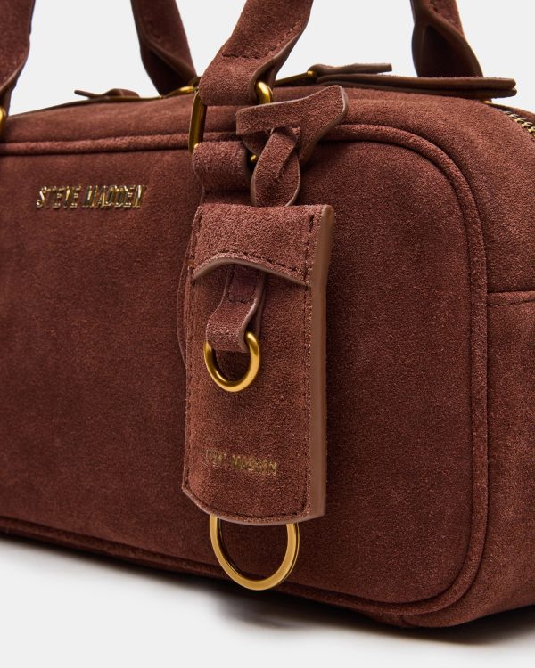 MERIT BAG CHESTNUT SUEDE - Image 2