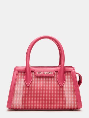 PEACHY BAG RED GINGHAM