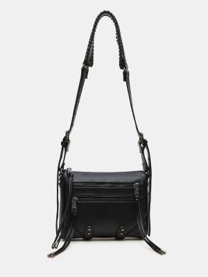 RIGBY BAG BLACK DISTRESSED