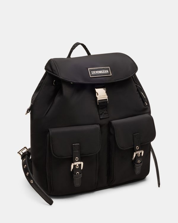 ROLO NYLON BAG BLACK - Image 4