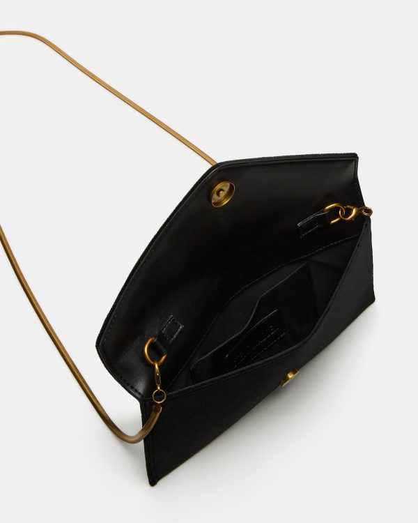 SMOOTH BAG BLACK VELVET - Image 5