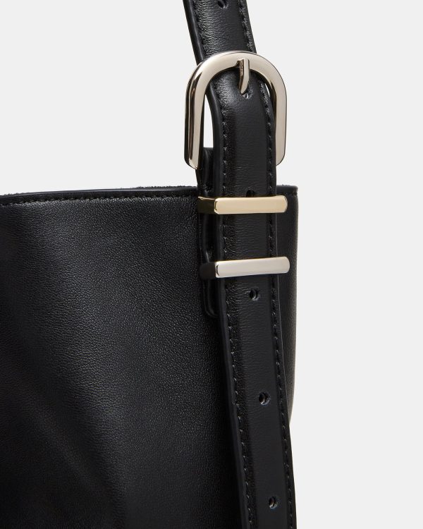 TAYLR BAG BLACK LEATHER - Image 3