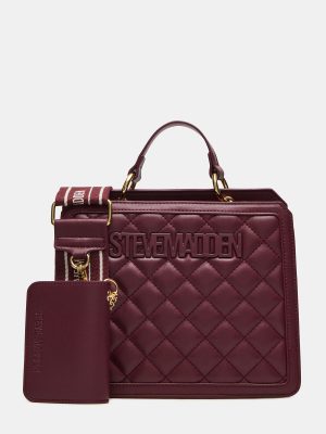 EVELYN BAG BLOODSTONE QUILTED