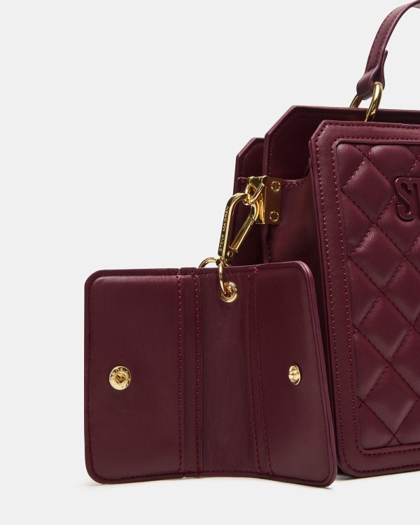EVELYN BAG BLOODSTONE QUILTED - Image 2