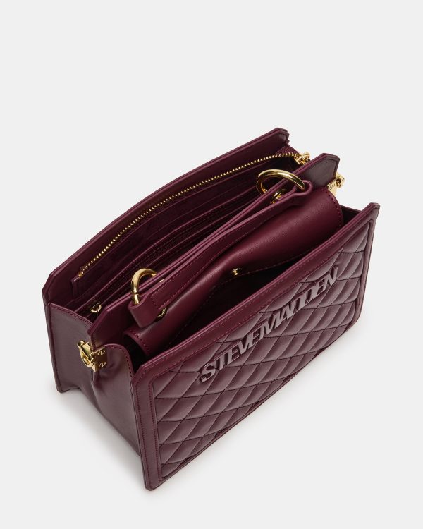 EVELYN BAG BLOODSTONE QUILTED - Image 4