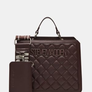 EVELYN BAG CHOCOLATE QUILTED