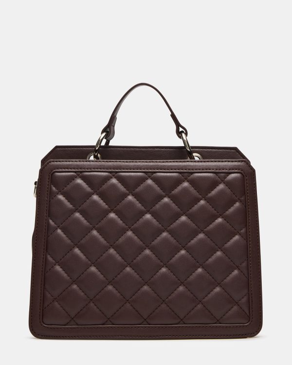 EVELYN BAG CHOCOLATE QUILTED - Image 5