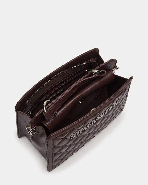 EVELYN BAG CHOCOLATE QUILTED - Image 4