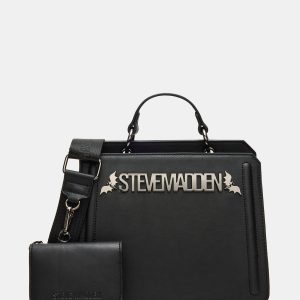 EVELYN BAT BAG BLACK