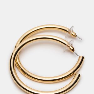 SKINNY HOOP EARRING GOLD