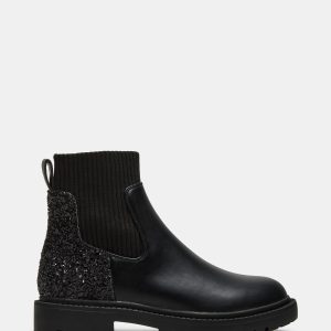 KIDS' LILYANA BLACK GLITTER