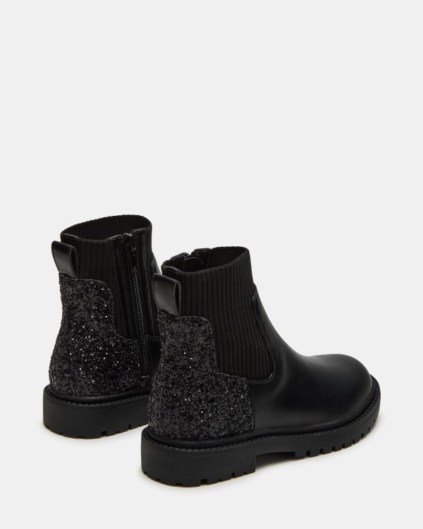 KIDS' LILYANA BLACK GLITTER - Image 5