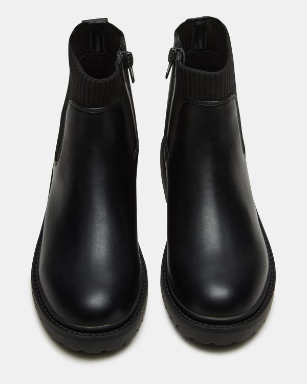 KIDS' LILYANA BLACK GLITTER - Image 4