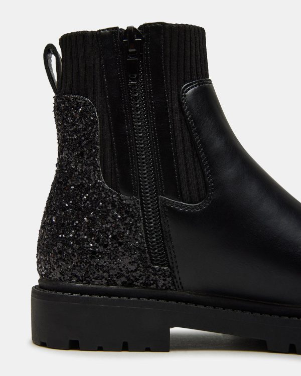 KIDS' LILYANA BLACK GLITTER - Image 3