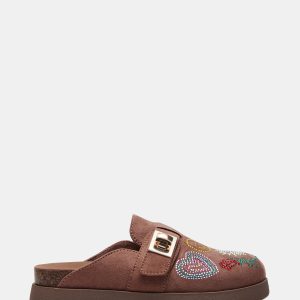 KIDS' MONEYY BROWN RHINESTONES