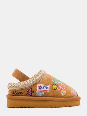 TODDLERS' SELENA COGNAC MULTI
