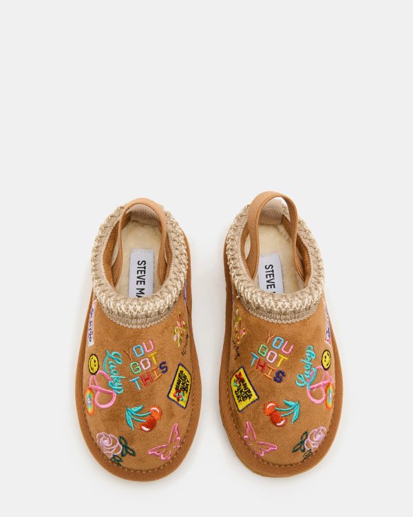 TODDLERS' SELENA COGNAC MULTI - Image 4