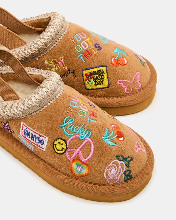 TODDLERS' SELENA COGNAC MULTI - Image 3