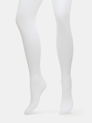 BLAIR SHEER TIGHTS WHITE