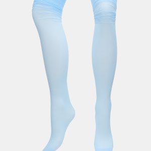 PREPPY TIGHTS LIGHT BLUE