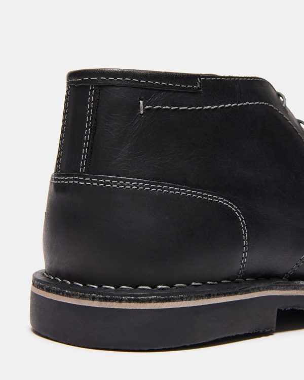 HARKEN WIDE BLACK LEATHER - Image 3