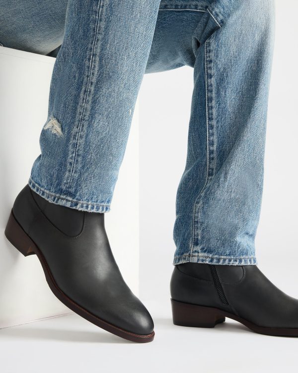 HENDRIK BLACK LEATHER - Image 2