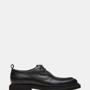 HULVER BLACK LEATHER
