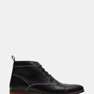 KREW BLACK LEATHER