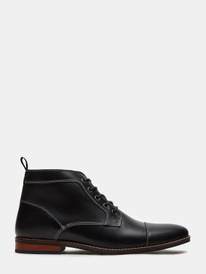 KREW BLACK LEATHER