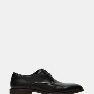 LELAND BLACK LEATHER