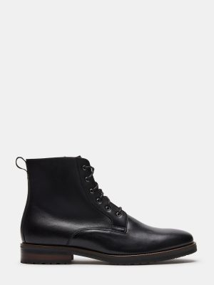 SIXTET BLACK LEATHER